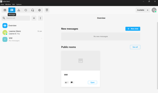 DragFlow messaging